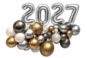 Silvester Ballondekoration