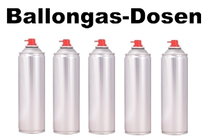 Ballongas-Dosen