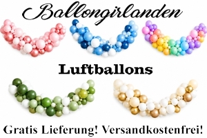 Ballongirlanden Luftballons Ballongirlanden Luftballons