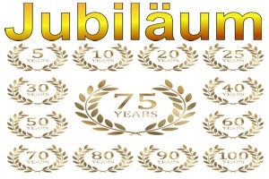 Jubiläum Jubiläum