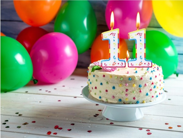 11 Kerzen Nerf Fur Einen Kindergeburtstag Mottoparty Kinder