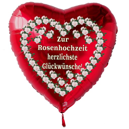 Whatsapp Glückwünsche Zur Rosenhochzeit - Beispielkarte ...
