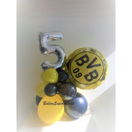 Tischdeko BVB zum Geburtstag