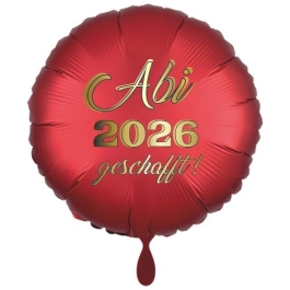 Abi 2026 geschafft! Großer Luftballon mit Helium