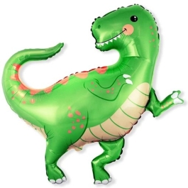 Baby Dino Luftballon aus Folie