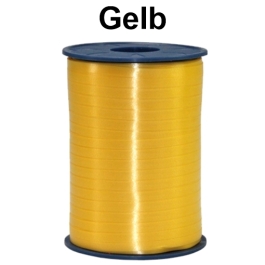 Ballonband Gelb auf Rolle