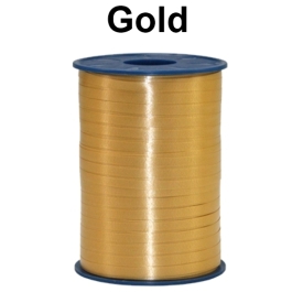 Ballonband Gold auf Rolle