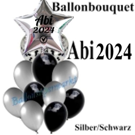 Ballon-Bouquet Abi 2024 mit 12 Luftballons