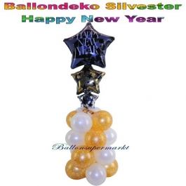 Ballondeko-Silvester-Happy-New-Year-H1