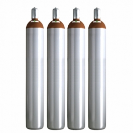 Ballongas Service Großraum NRW Deutschland 4 Ballongasflaschen 50 Liter, 99,996 reines Helium