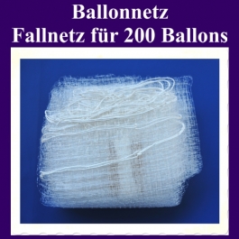 Ballonnetz, Fallnetz für 200 Luftballons