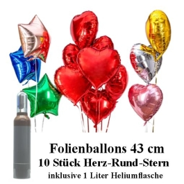 ballons-helium-set-10-folienballons-herz-rund-stern-mit-farbauswahl-mit-1-liter-heliumflasche