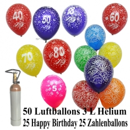 Ballons-Helium-Set-50-Luftballons-mit-Helium-25-zahlenballons-25-happy-birthday-ballons