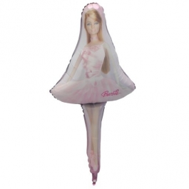 Barbie Ballerina Folienballon