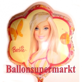 Barbie Butterfly Luftballon aus Folie inklusive Helium