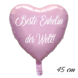 Beste Enkelin der Welt! 45 cm ohne Helium