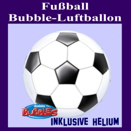 Bubble Luftballon Fußball, mit Helium