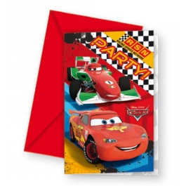 Cars Einladungskarten zum Kindergeburtstag