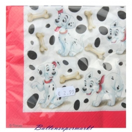 Servietten Kindergeburtstag, Dalmatiner