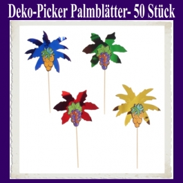 Deko-Picker Palmblätter
