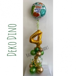 Luftballon-Deko- Kindergeburtstag Dino