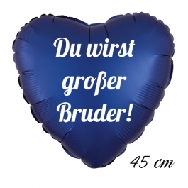 Du wirst großer Bruder! Luftballon. 45 cm inklusive Helium