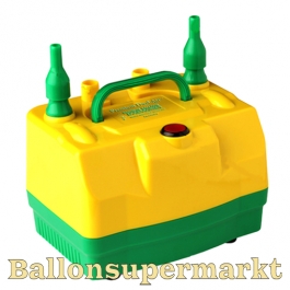 Elektrische Ballonpumpe, Automatik Aufblasgerät für Luftballons Dual-Air Pro