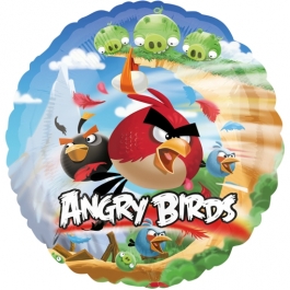 Angry Birds Luftballon aus Folie, ohne Helium