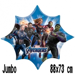 Avengers Endgame Jumbo Luftballon aus Folie mit Helium