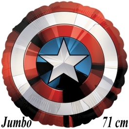 Avengers, Captain America Schild Luftballon aus Folie