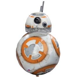 BB-8 aus Star Wars Luftballon aus Folie ohne Ballongas