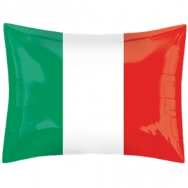 Nationalflagge Italien Luftballon, Folienballon mit Helium-Ballongas