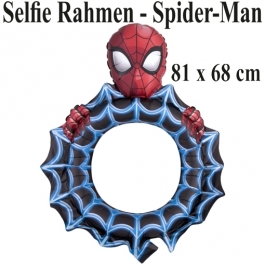 Spider-Man, aufblasbarer Selfie-Rahmen, Folienballon, Fotorahmen
