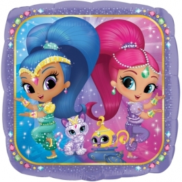 Shimmer und Shine Luftballon aus Folie