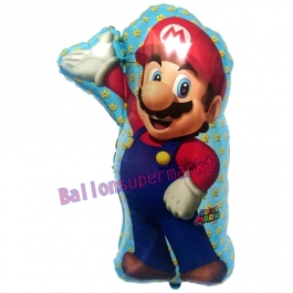 Super Mario Luftballon aus Folie inklusive Helium