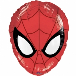 Folienballon Ultimate Spider-Man Head ohne Helium