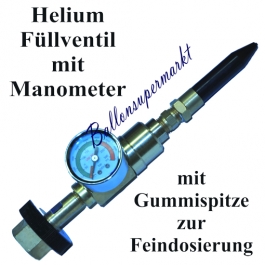 Helium-Fuellventil-mit-Manometer-zum-Aufblasen-von-Luftballons-mit-Gummispitze-zur-Feindosierung