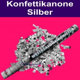 Konfettikanone, Konfetti-Shooter Silber