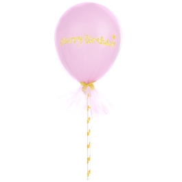 Cake Topper Luftballon, Tortendeko zum Geburtstag