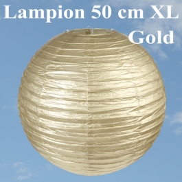 XL Lampion Gold, 50 cm