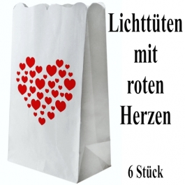 Lichttüten Hearts 