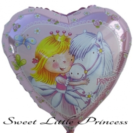 Sweet Little Princess Luftballon aus Folie inklusive Helium