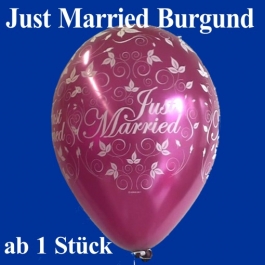 luftballon-hochzeit-hochzeitsballon-just-married-burgundfarben