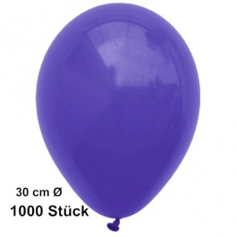 Luftballon Violett, Pastell, gute Qualität, 1000 Stück