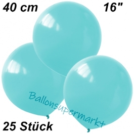 Luftballons 40 cm, Babyblau, 25 Stück