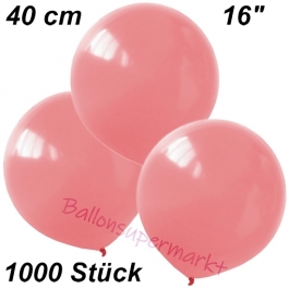 Luftballons 40 cm, Babyrosa, 1000 Stück