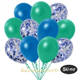 luftballons-50er-pack-15-blau-konfetti-und-18-metallic-blau-17-metallic-tuerkisgruen