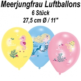Luftballons aus Latex Be a Mermaid