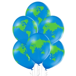Luftballons, Weltkugel