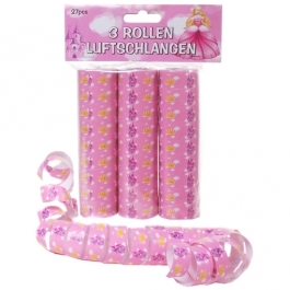 Luftschlangen Princess-Party